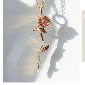 Sofia Zakia celestial rose necklace